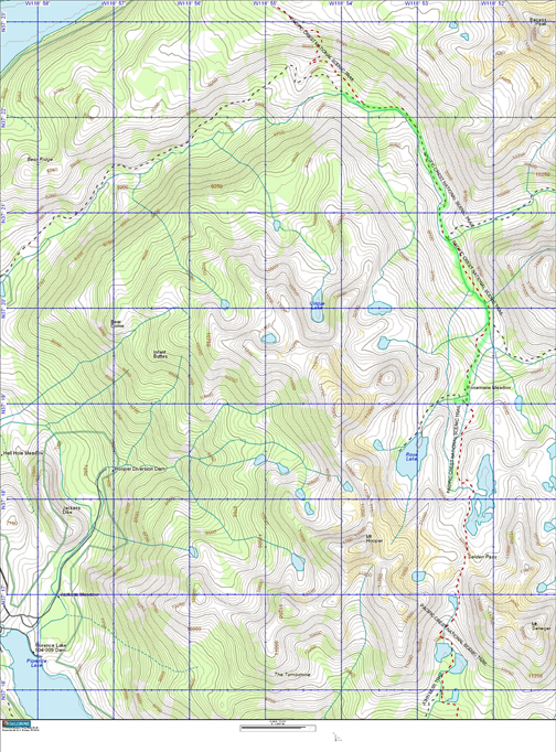 Second day's hiking